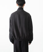 画像をギャラリービューアに読み込む, ssstein(シュタイン)のCUPRO FIBRIL VINTAGE ZIP JACKET - BLACKの公式通販サイトsession福岡セレクトショップ
