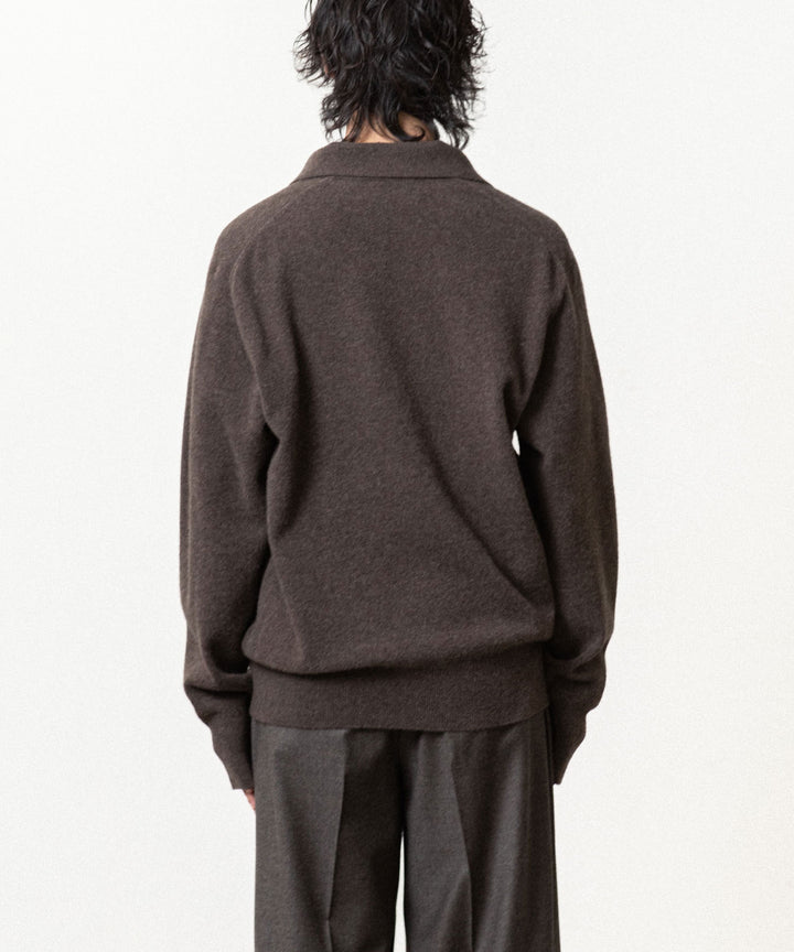 ssstein(シュタイン)のEXTRA FINE WOOL KNIT SKIPPER - MOCHAの公式通販サイトsession福岡セレクトショップ