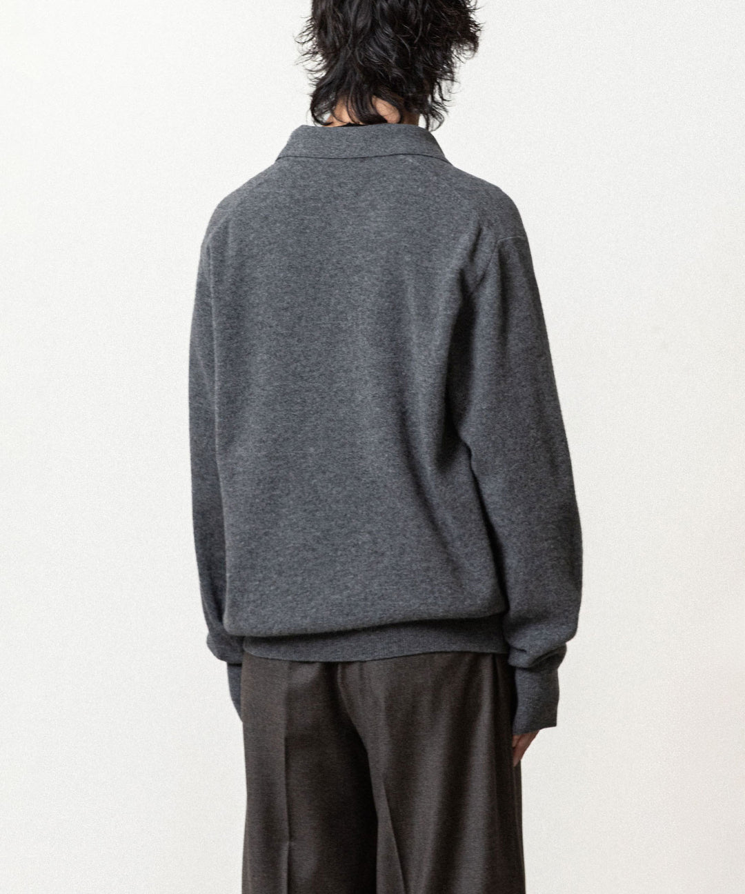 ssstein(シュタイン)のEXTRA FINE WOOL KNIT SKIPPER - GREY公式通販サイトsession福岡セレクトショップ
