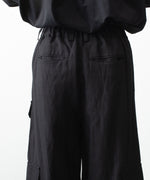 画像をギャラリービューアに読み込む, ssstein(シュタイン)のVIS/LI/RA TWILL CARGO TROUSERS - BLACKの公式通販サイトsession福岡セレクトショップ
