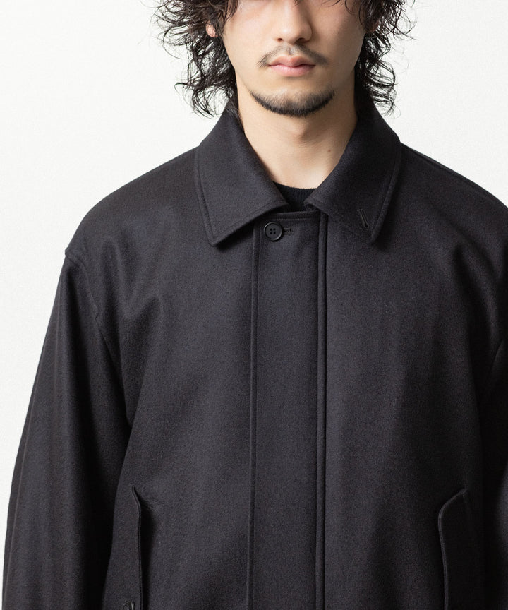 ssstein(シュタイン)のWOOL MELTON HARRINGTON JACKET - DARK CHARCOALの公式通販サイトsession福岡セレクトショップ
