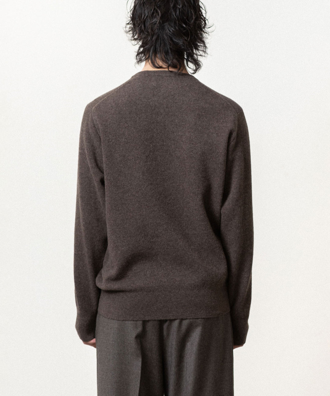 ssstein(シュタイン)のEXTRA FINE WOOL KNIT CREW NECK LS - MOCHAの公式通販サイトsession福岡セレクトショップ