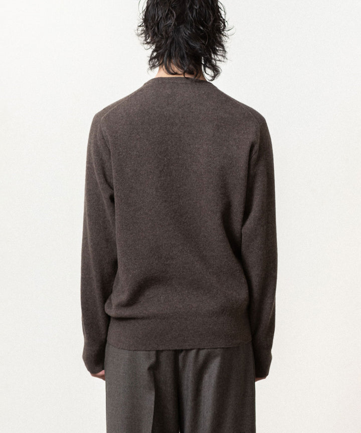 ssstein(シュタイン)のEXTRA FINE WOOL KNIT CREW NECK LS - MOCHAの公式通販サイトsession福岡セレクトショップ