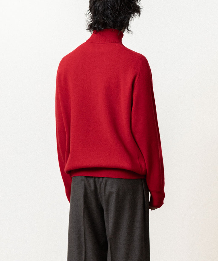 ssstein(シュタイン)のEXTRA FINE WOOL KNIT TURTLE NECK LS - REDの公式通販サイトsession福岡セレクトショップ