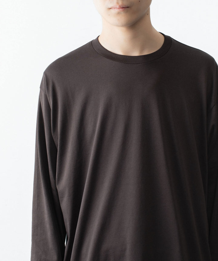 ssstein(シュタイン)のSUVIN COTTON BASIC LS TEE - DARK BROWNの公式通販サイトsession福岡セレクトショップ