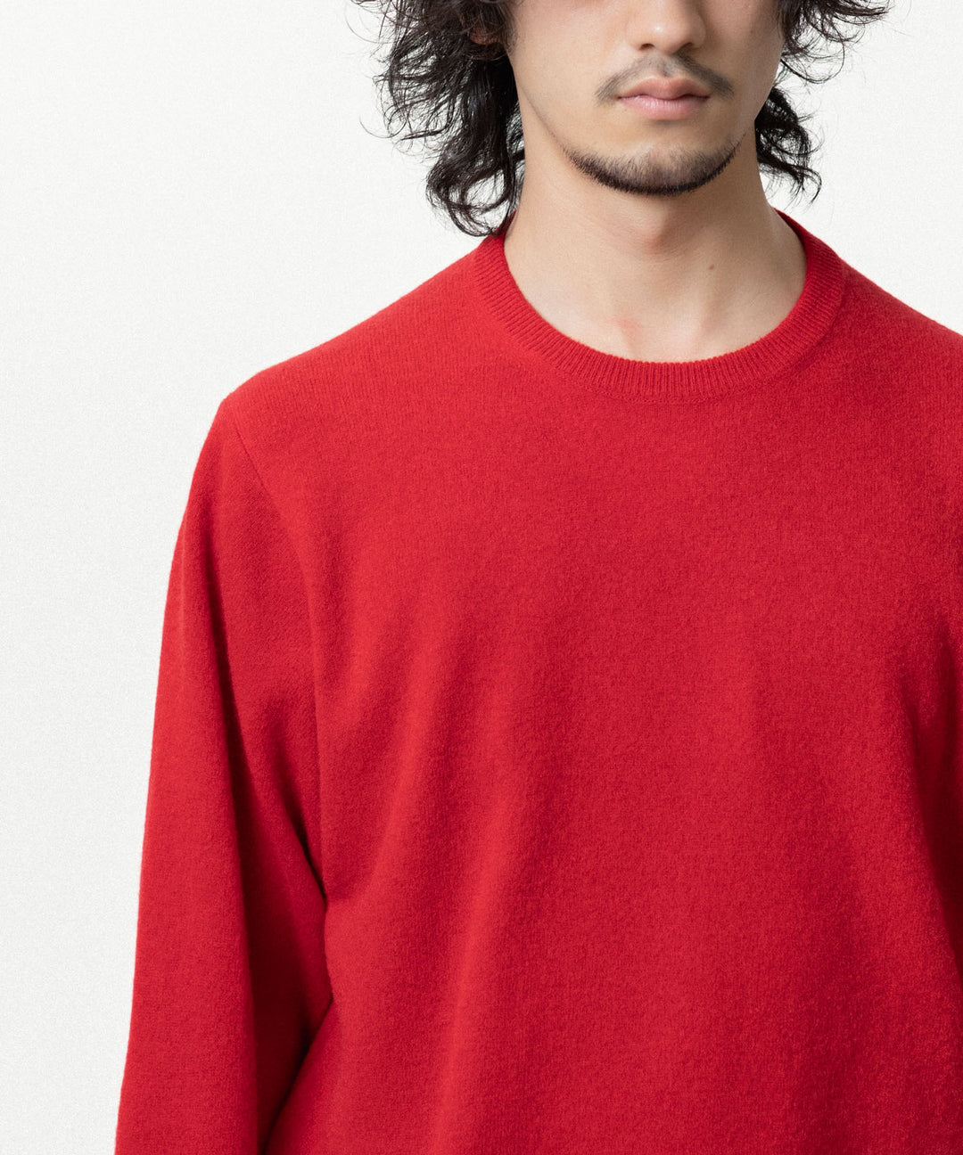 ssstein(シュタイン)のEXTRA FINE WOOL KNIT CREW NECK LS - REDの公式通販サイトsession福岡セレクトショップ