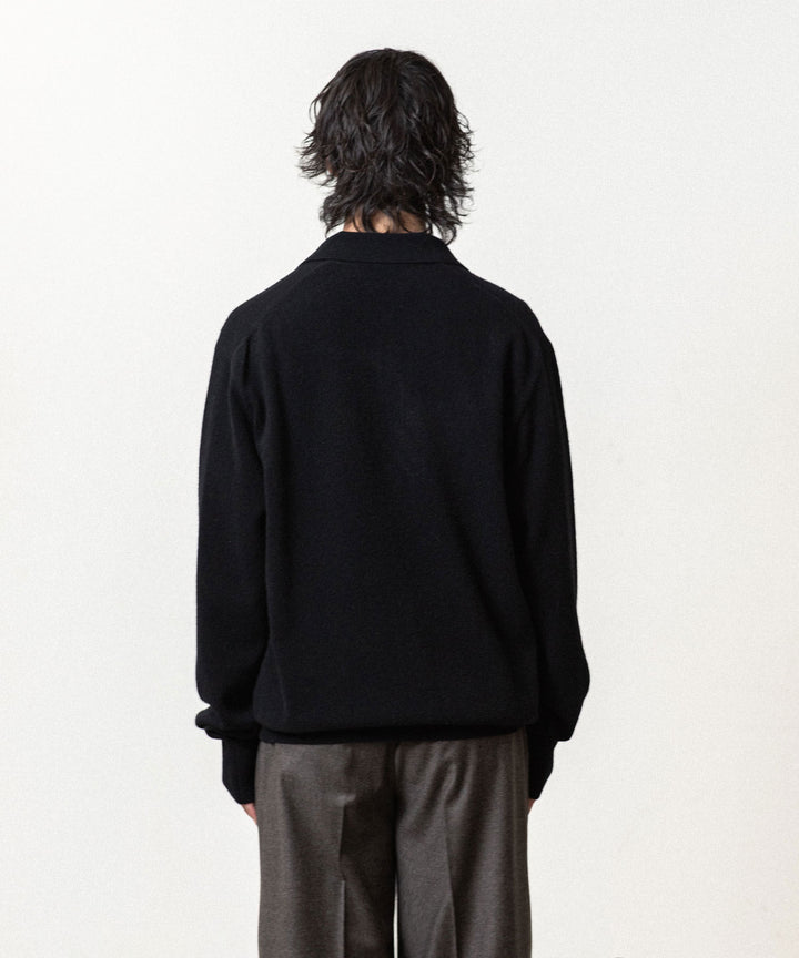 ssstein(シュタイン)のEXTRA FINE WOOL KNIT SKIPPER - BLACKの公式通販サイトsession福岡セレクトショップ