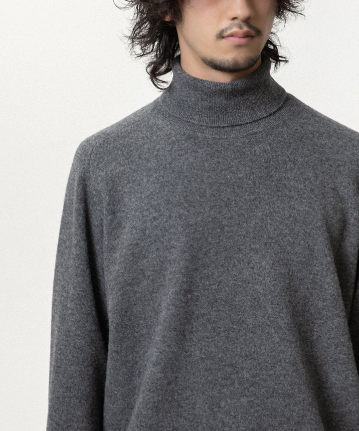 ssstein(シュタイン)のEXTRA FINE WOOL KNIT TURTLE NECK LS - GREYの公式通販サイトsession福岡セレクトショップ