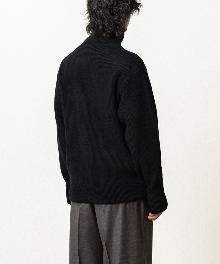 ssstein(シュタイン)のEXTRA FINE WOOL KNIT DRIVERS - BLACKの公式通販サイトsession福岡セレクトショップ