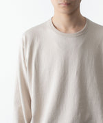 画像をギャラリービューアに読み込む, ssstein(シュタイン)のORGANIC COTTON KNIT CREW NECK LS - IVORYの公式通販サイトsession福岡セレクトショップ
