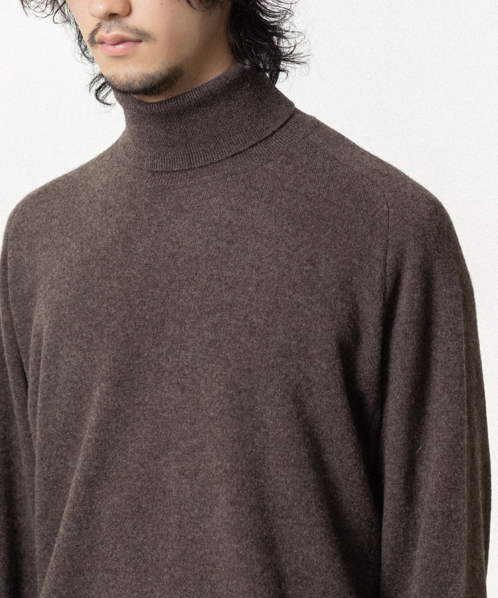ssstein(シュタイン)のEXTRA FINE WOOL KNIT TURTLE NECK LS - MOCHAの公式通販サイトsession福岡セレクトショップ