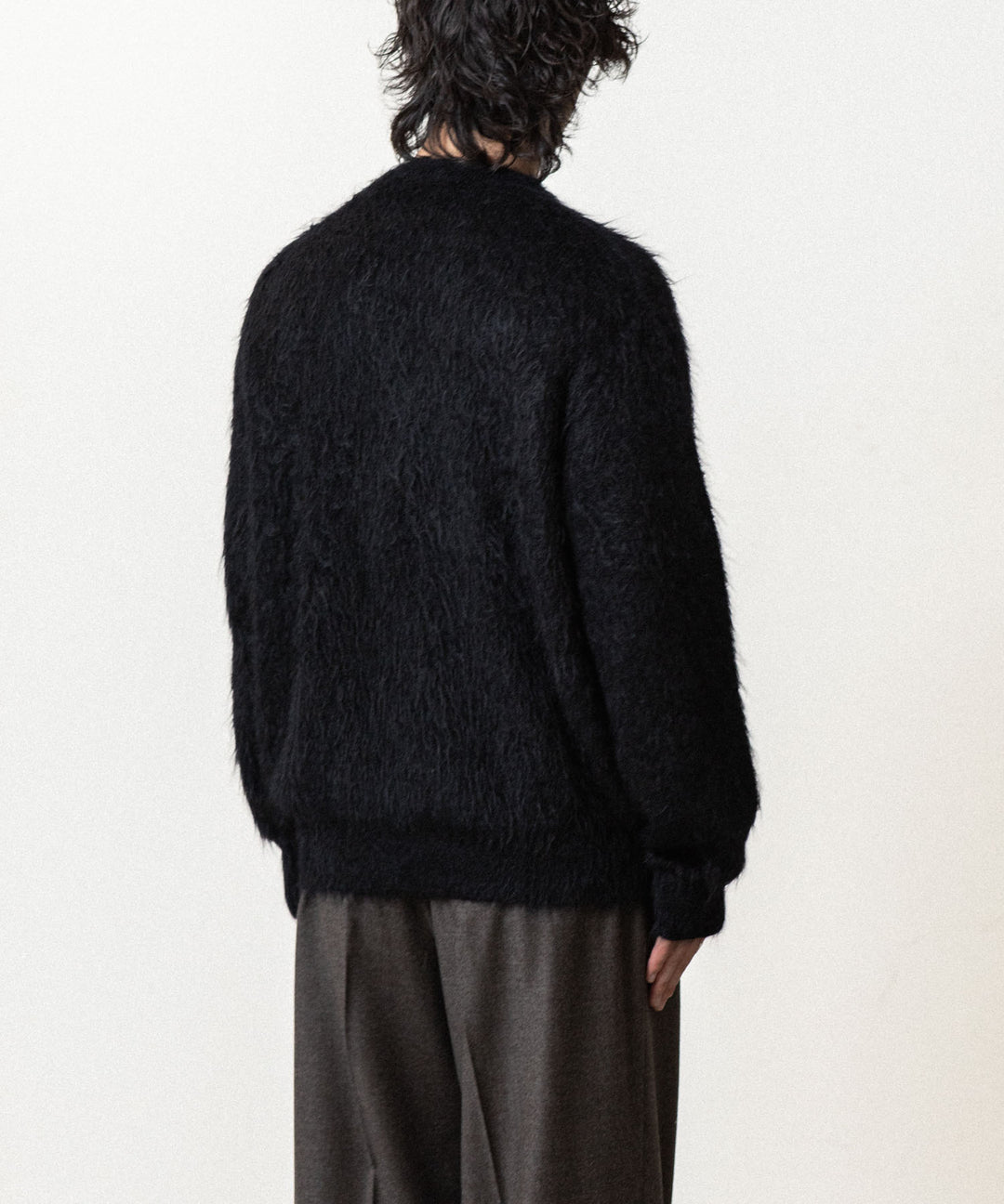 ssstein(シュタイン)の KID MOHAIR KNIT V NECK CARDIGAN - BLACKの公式通販サイトsession福岡セレクトショップ