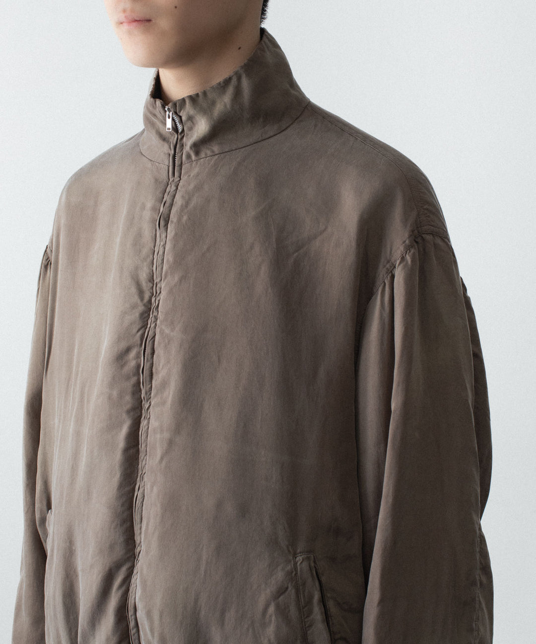ssstein(シュタイン)のCUPRO FIBRIL VINTAGE ZIP JACKET - KHAKIの公式通販サイトsession福岡セレクトショップ