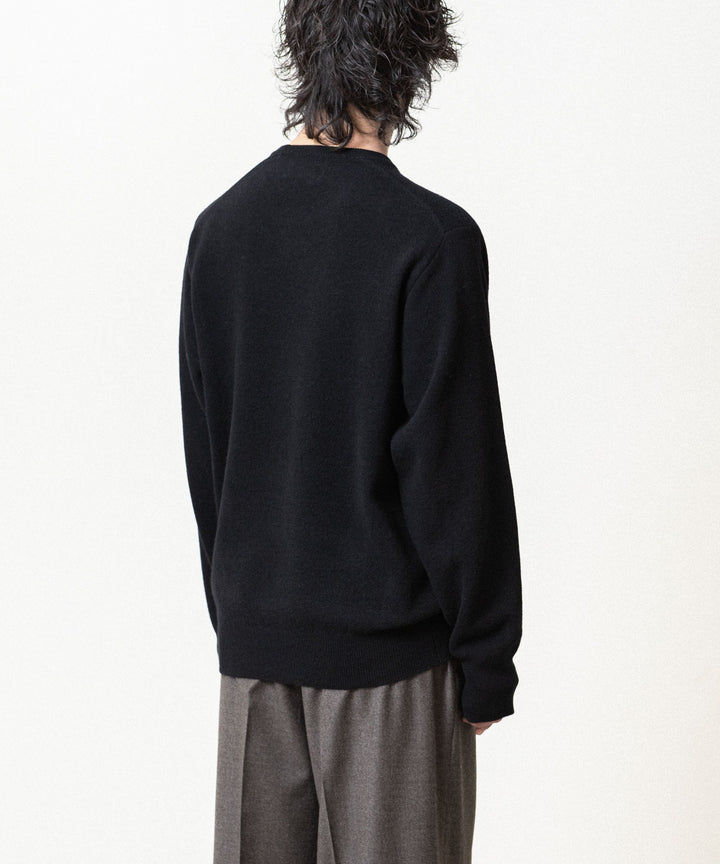 ssstein(シュタイン)のEXTRA FINE WOOL KNIT CREW NECK LS - BLACKの公式通販サイトsession福岡セレクトショップ