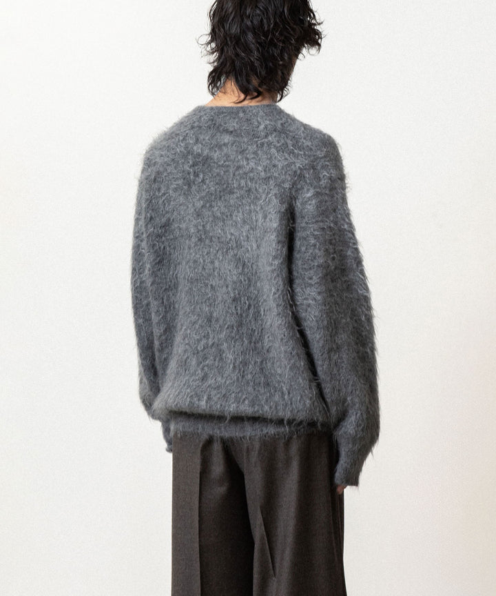 ssstein(シュタイン)の KID MOHAIR KNIT CREW NECK LS - GREYの公式通販サイトsession福岡セレクトショップ