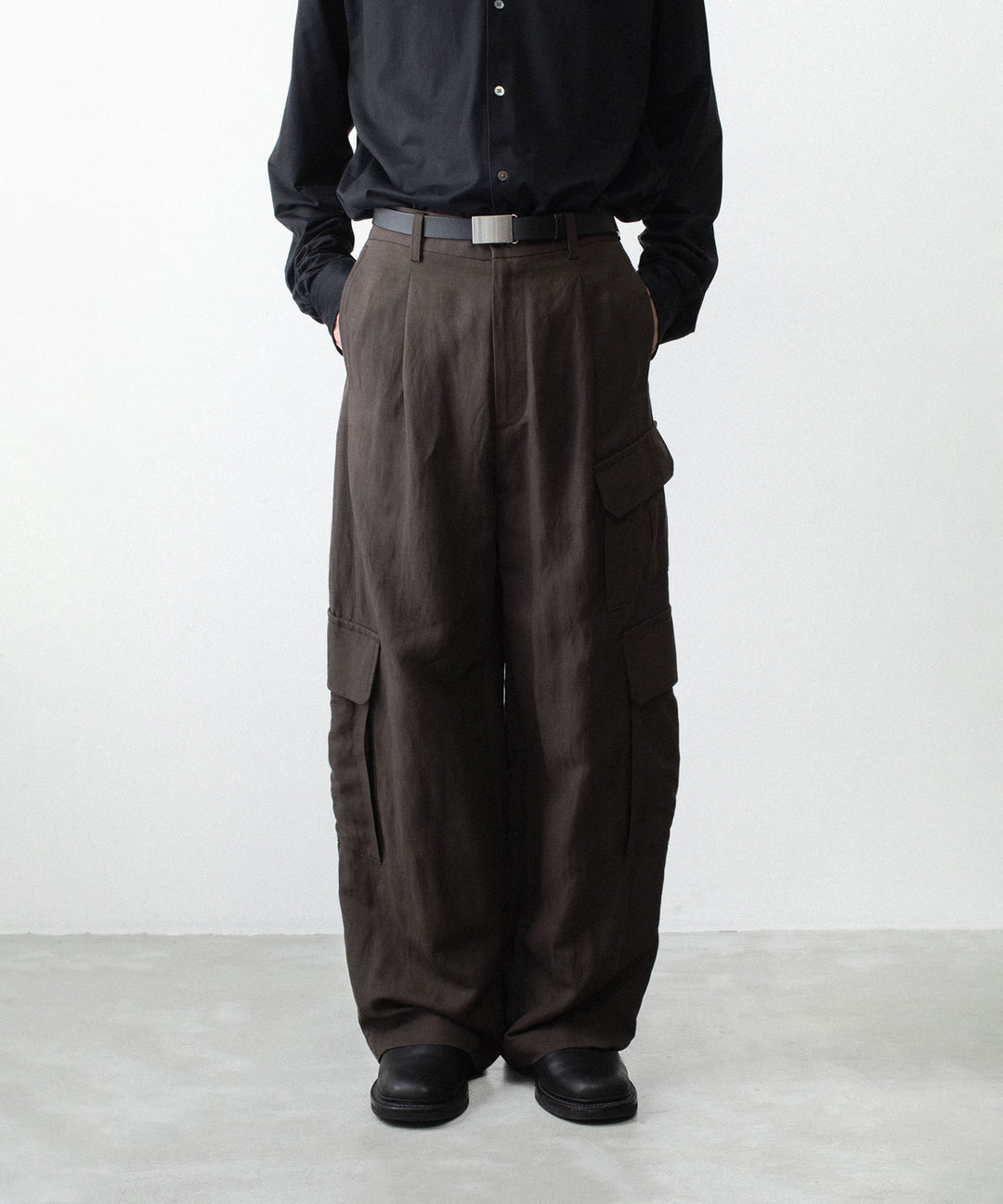ssstein(シュタイン)のVIS/LI/RA TWILL CARGO TROUSERS - KHAKI BROWNの公式通販サイトsession福岡セレクトショップ