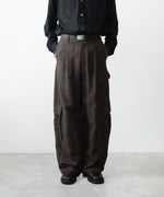 画像をギャラリービューアに読み込む, ssstein(シュタイン)のVIS/LI/RA TWILL CARGO TROUSERS - KHAKI BROWNの公式通販サイトsession福岡セレクトショップ
