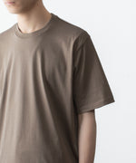 画像をギャラリービューアに読み込む, ssstein(シュタイン)のSUVIN COTTON BASIC TEE - KHAKIの公式通販サイトsession福岡セレクトショップ
