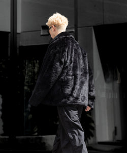 ssstein(シュタイン)の24AWコレクション ACRYLIC FUR JACKET - BLACK 公式通販サイトsession福岡セレクトショップ