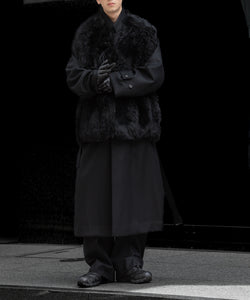 ssstein(シュタイン)の24AWコレクション LAY CHESTER COAT - BLACK 公式通販サイトsession福岡セレクトショップ