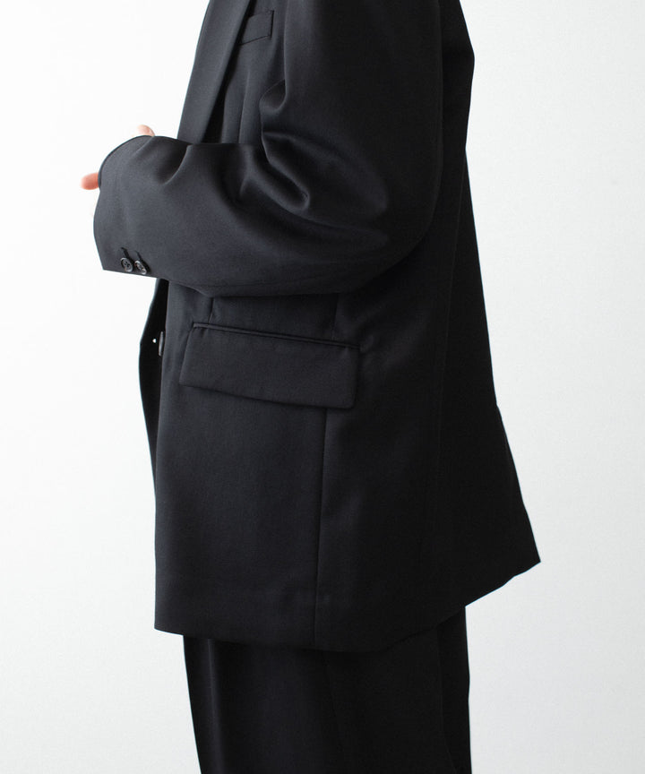ssstein(シュタイン)のDOUBLE BREASTED BLAZER - BLACKの公式通販サイトsession福岡セレクトショップ