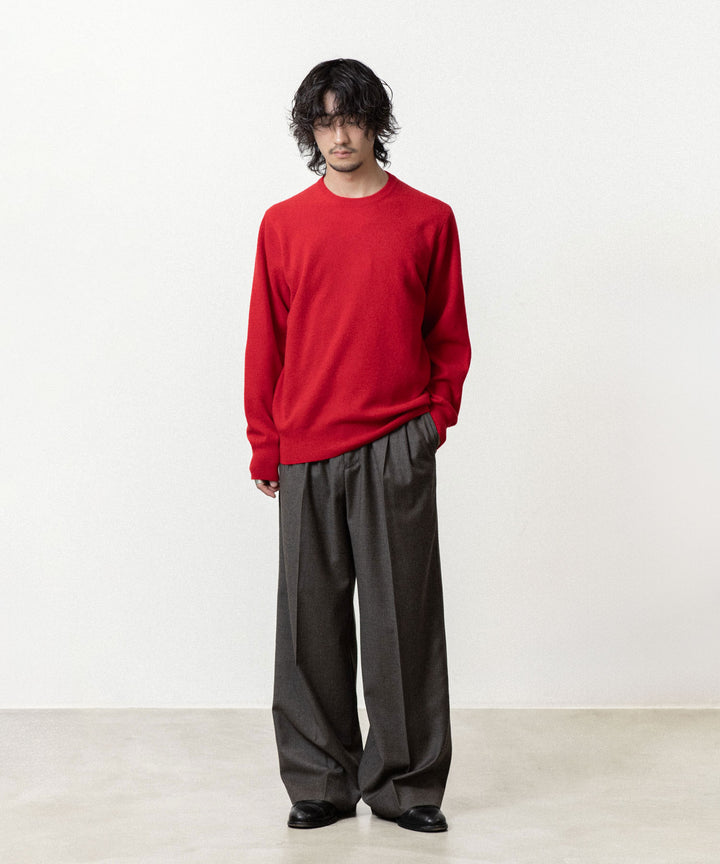 ssstein(シュタイン)のEXTRA FINE WOOL KNIT CREW NECK LS - REDの公式通販サイトsession福岡セレクトショップ