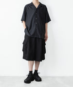 画像をギャラリービューアに読み込む, ssstein(シュタイン)のVIS/LI BRIGHT TWILL CARGO SHORT TROUSERS - BLACKの公式通販サイトsession福岡セレクトショップ
