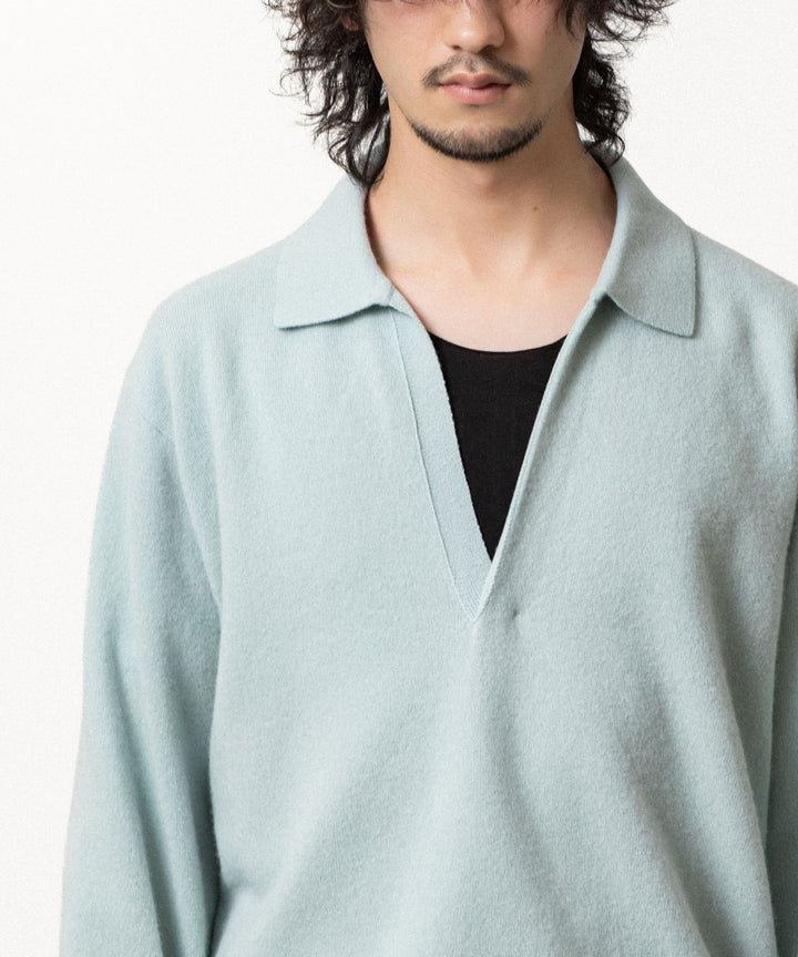 ssstein(シュタイン)のEXTRA FINE WOOL KNIT SKIPPER - SAXの公式通販サイトsession福岡セレクトショップ