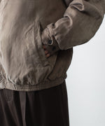 画像をギャラリービューアに読み込む, ssstein(シュタイン)のCUPRO FIBRIL VINTAGE ZIP JACKET - KHAKIの公式通販サイトsession福岡セレクトショップ
