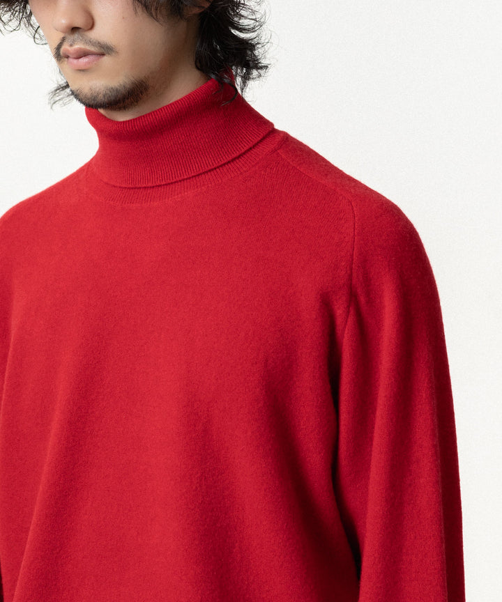 ssstein(シュタイン)のEXTRA FINE WOOL KNIT TURTLE NECK LS - REDの公式通販サイトsession福岡セレクトショップ
