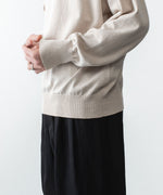 画像をギャラリービューアに読み込む, ssstein(シュタイン)のORGANIC COTTON KNIT CREW NECK LS - IVORYの公式通販サイトsession福岡セレクトショップ
