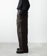 画像をギャラリービューアに読み込む, ssstein(シュタイン)のVIS/LI/RA TWILL CARGO TROUSERS - KHAKI BROWNの公式通販サイトsession福岡セレクトショップ
