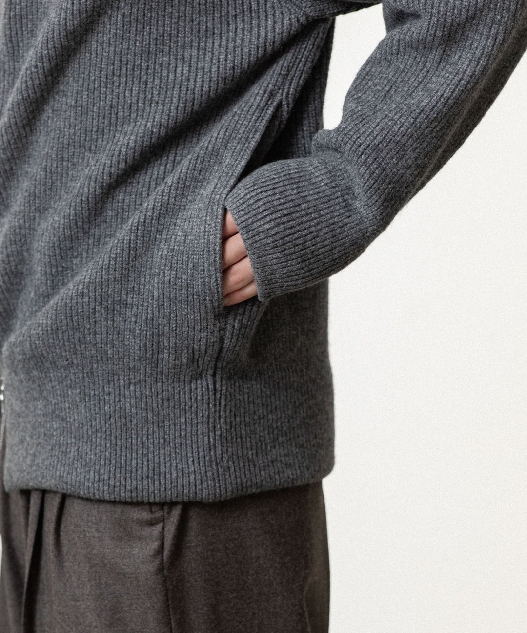 ssstein(シュタイン)のEXTRA FINE WOOL KNIT DRIVERS - GREYの公式通販サイトsession福岡セレクトショップ