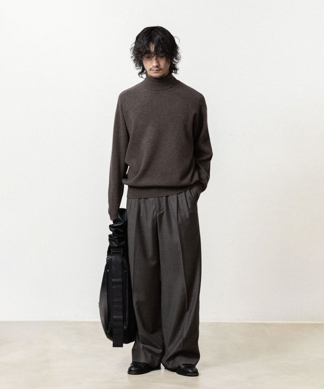 ssstein(シュタイン)のEXTRA FINE WOOL KNIT TURTLE NECK LS - MOCHAの公式通販サイトsession福岡セレクトショップ