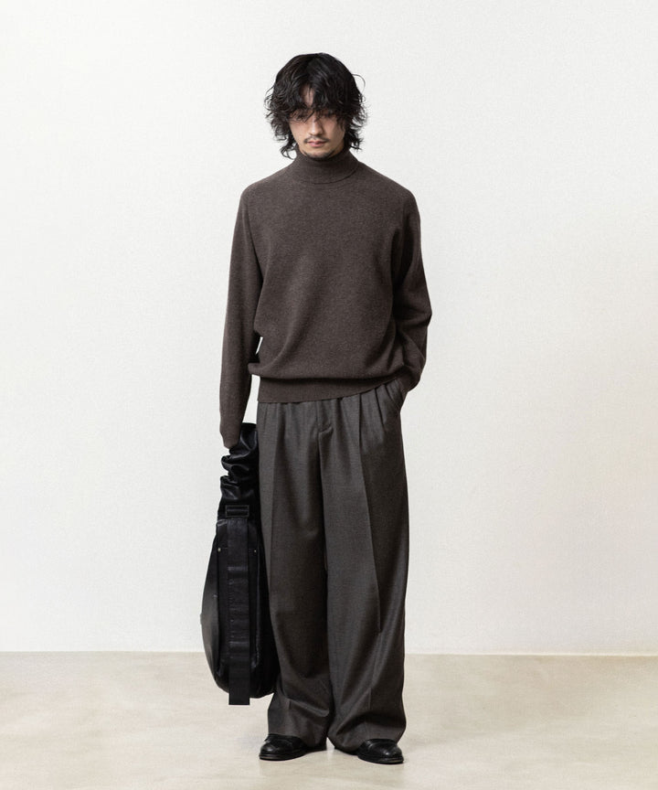 ssstein(シュタイン)のEXTRA FINE WOOL KNIT TURTLE NECK LS - MOCHAの公式通販サイトsession福岡セレクトショップ