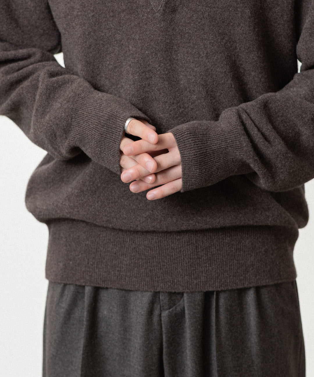 ssstein(シュタイン)のEXTRA FINE WOOL KNIT SKIPPER - MOCHAの公式通販サイトsession福岡セレクトショップ