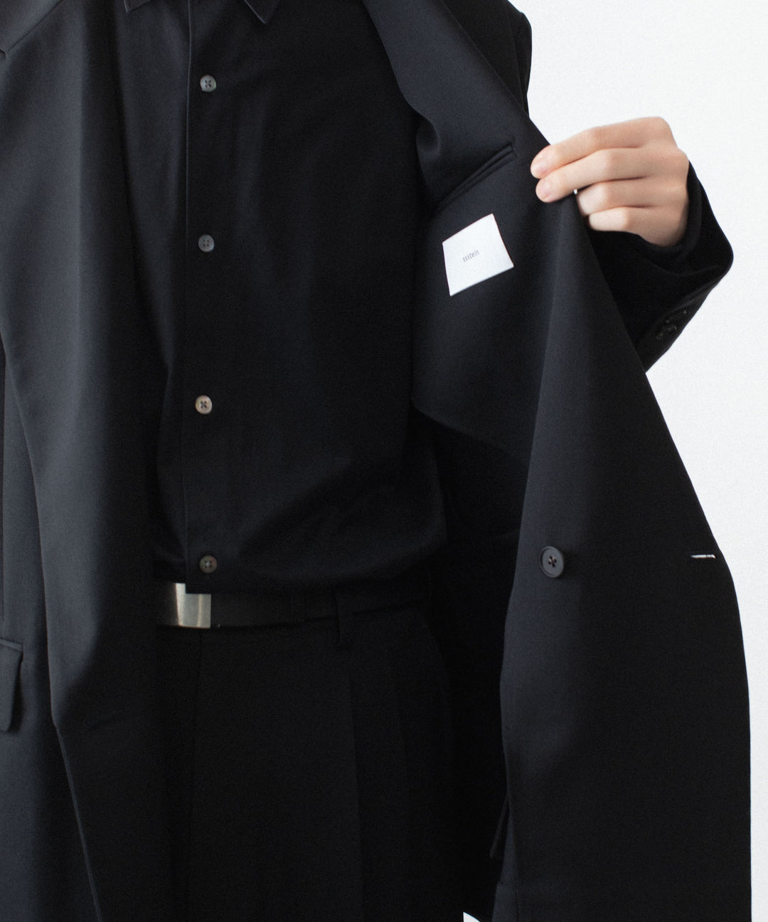 ssstein(シュタイン)のDOUBLE BREASTED BLAZER - BLACKの公式通販サイトsession福岡セレクトショップ