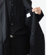 画像をギャラリービューアに読み込む, ssstein(シュタイン)のDOUBLE BREASTED BLAZER - BLACKの公式通販サイトsession福岡セレクトショップ
