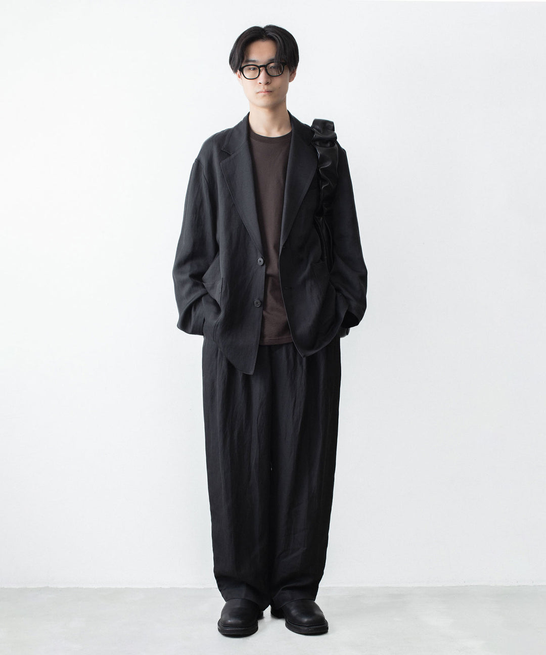 ssstein(シュタイン)のSUVIN COTTON BASIC LS TEE - DARK BROWNの公式通販サイトsession福岡セレクトショップ