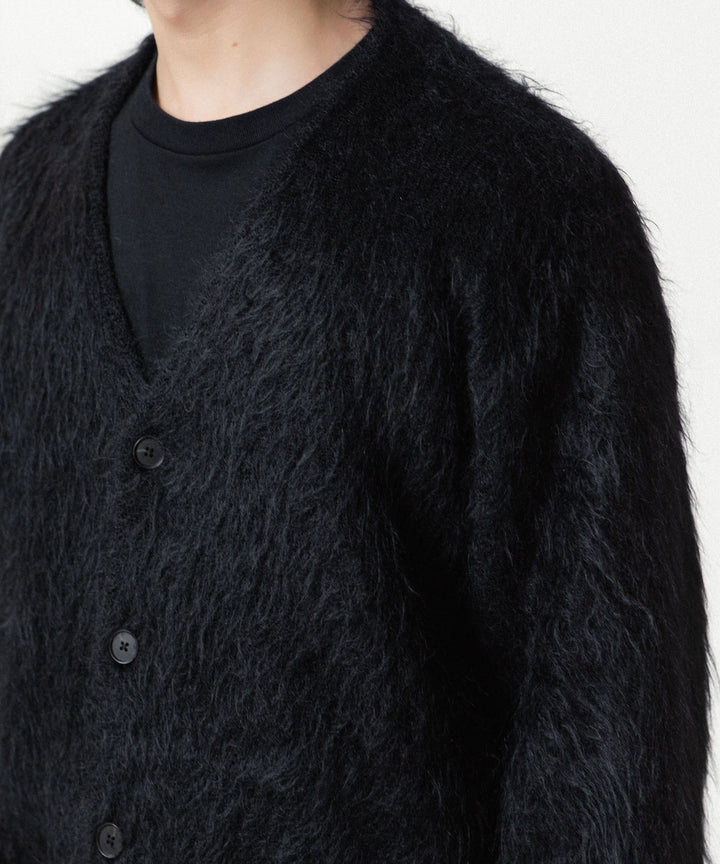 ssstein(シュタイン)の KID MOHAIR KNIT V NECK CARDIGAN - BLACKの公式通販サイトsession福岡セレクトショップ
