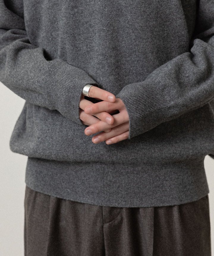 ssstein(シュタイン)のEXTRA FINE WOOL KNIT TURTLE NECK LS - GREYの公式通販サイトsession福岡セレクトショップ