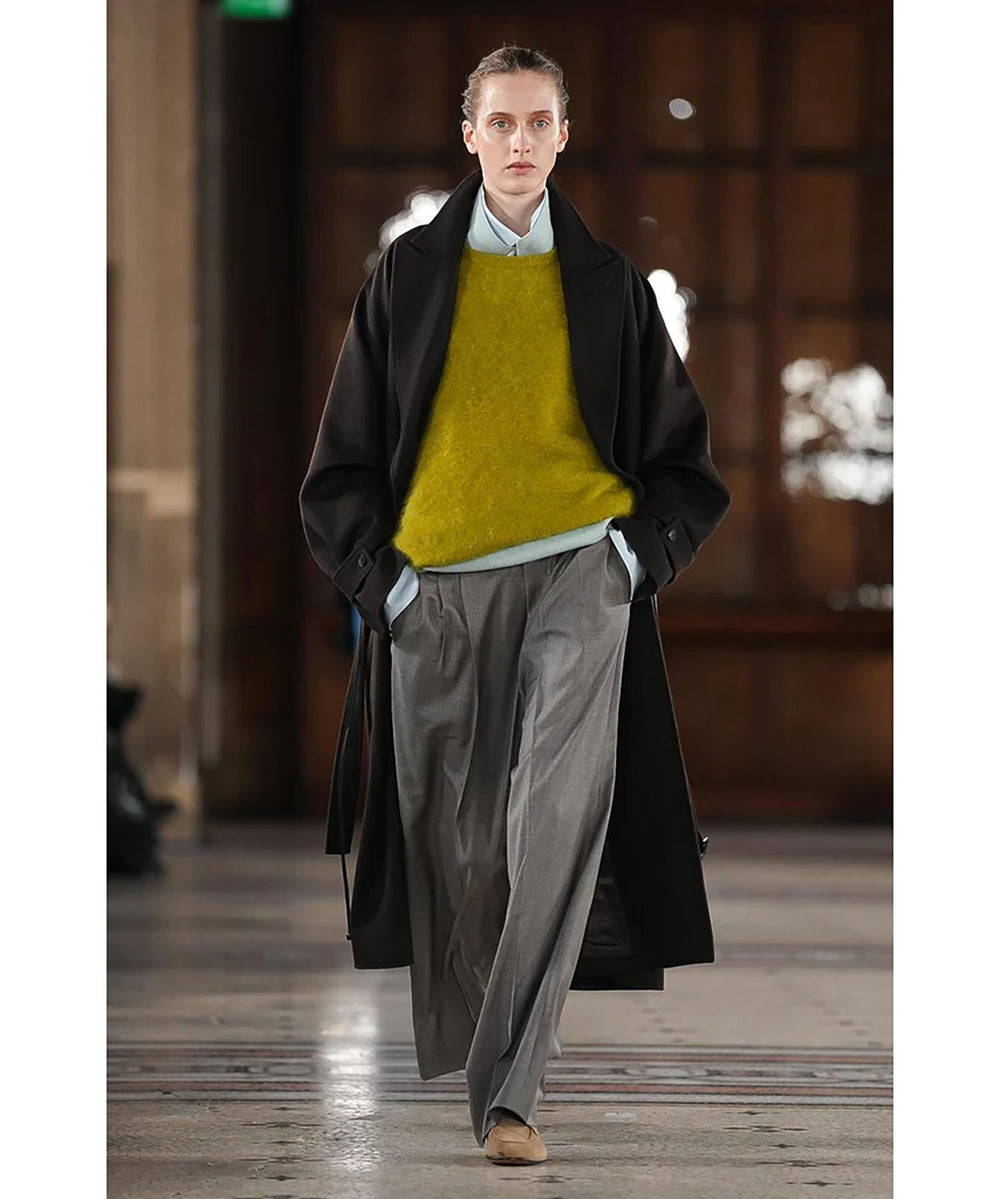 ssstein(シュタイン)のEXTRA FINE WOOL EASY LONG WIDE TROUSERS - GREIGEの公式通販サイトsession福岡セレクトショップ