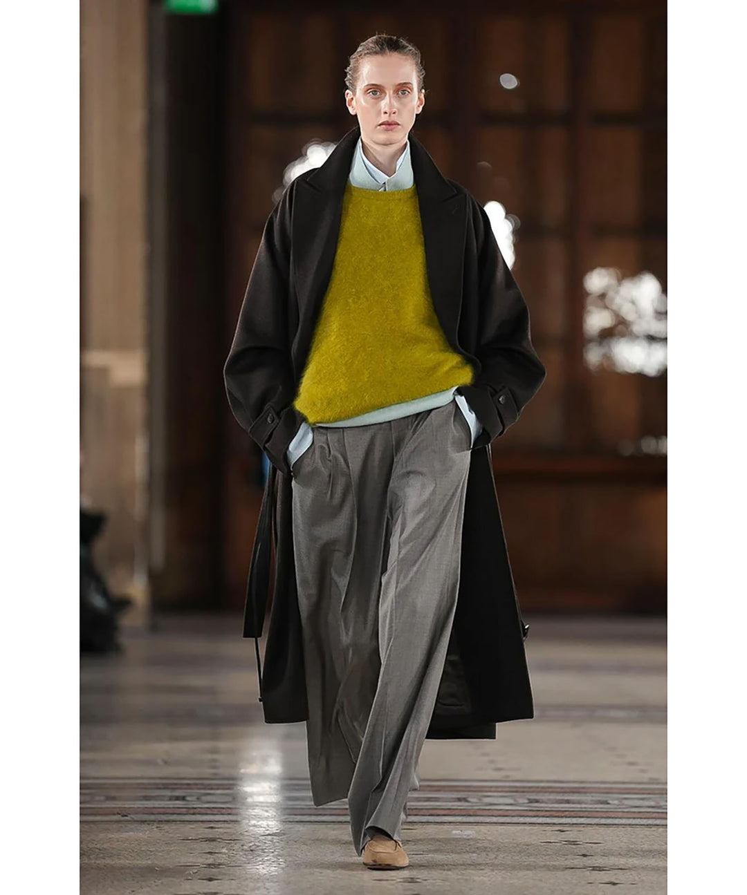 ssstein(シュタイン)のEXTRA FINE WOOL EASY LONG WIDE TROUSERS - GREIGEの公式通販サイトsession福岡セレクトショップ