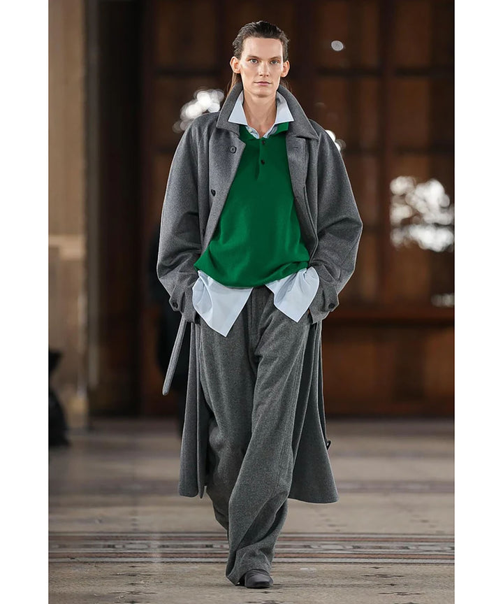 ssstein(シュタイン)の PIMA COTTON OVERSIZED REGULAR COLLAR SHIRT - OFF BLUEの公式通販サイトsession福岡セレクトショップ