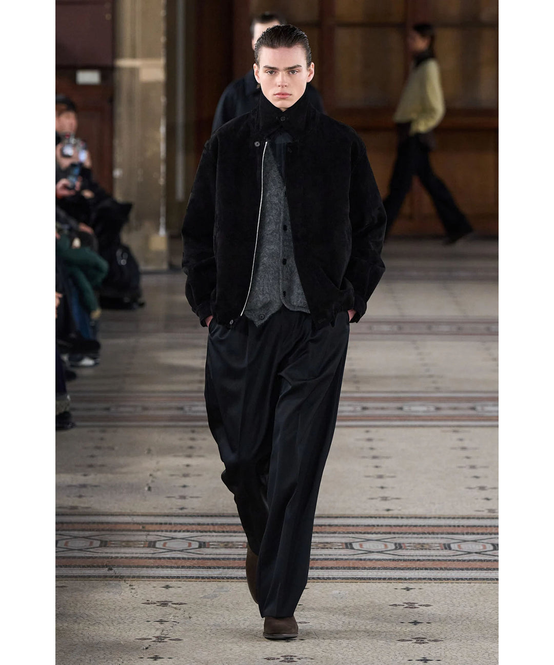 ssstein(シュタイン)のGOAT SUEDE ZIP JACKET - BLACKの公式通販サイトsession福岡セレクトショップ