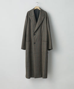 ssstein(シュタイン)の24AWコレクション OVERSIZED MAXI-LENGTH PEAKED LAPEL COAT - GLEN CHECK 公式通販サイトsession福岡セレクトショップ