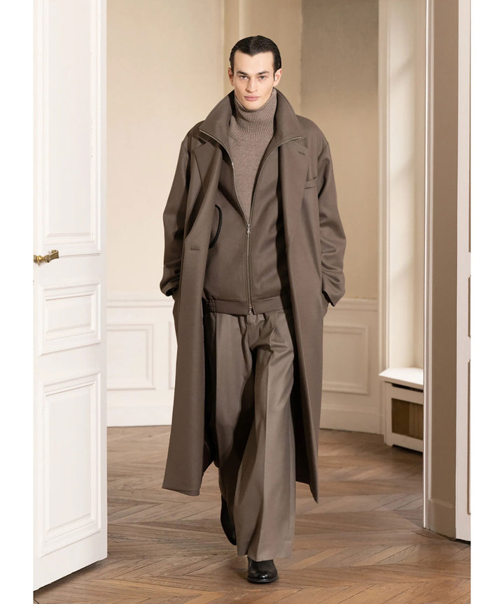 stein(シュタイン)の24AWコレクション OVERSIZED POCKET COAT - DARK GREIGE 公式通販サイトsession福岡セレクトショップ