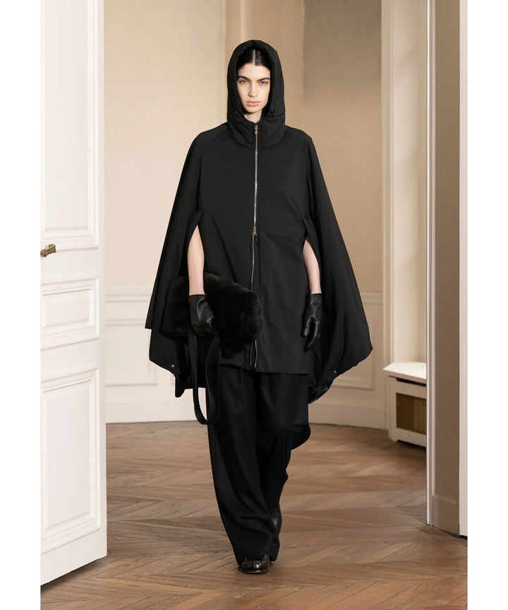 ssstein(シュタイン)の24AWコレクション PADDED PONCHO - BLACK 公式通販サイトsession福岡セレクトショップ