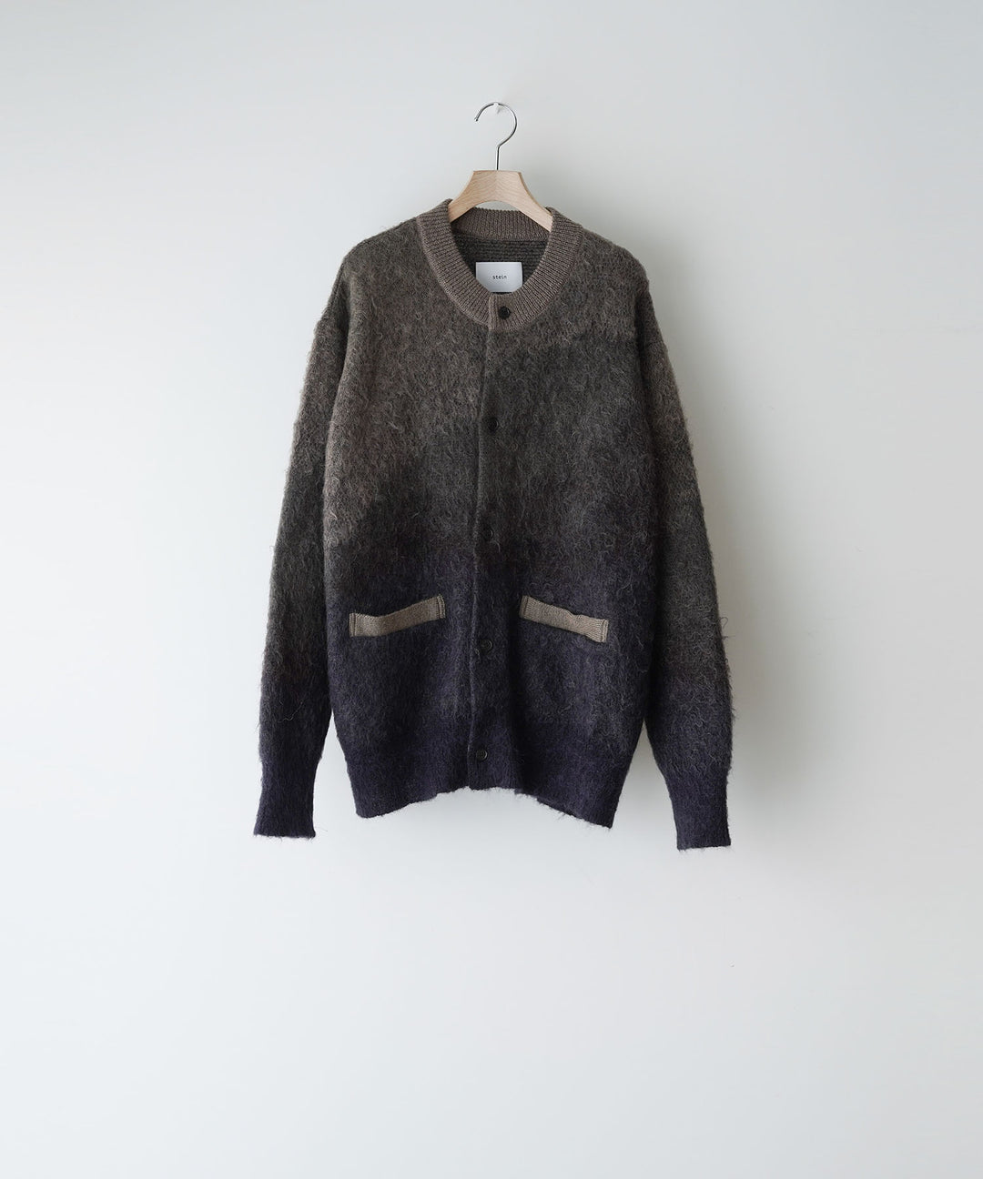 ssstein(シュタイン)の24AWコレクション GRADATION MOHAIR KNIT CARDIGAN - NAVY KHAKI GRADATION 公式通販サイトsession福岡セレクトショップ