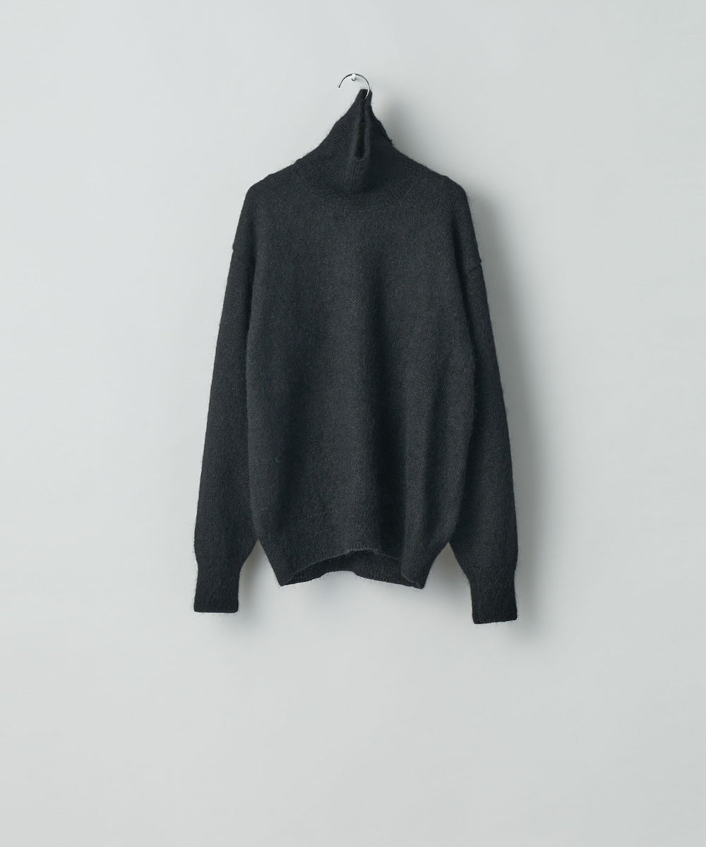 ssstein(シュタイン)の24AWコレクション MOHAIR GLITTER KNIT TURTLE NECK LS - BLACK 公式通販サイトsession福岡セレクトショップ